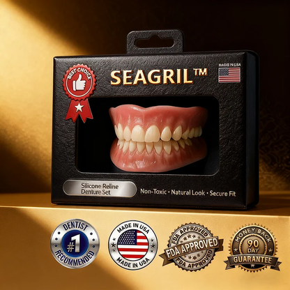 ✨ Ends Today: 70% OFF! SEAGRIL™? Custom-Fit Full Functional DenturesMake you more confident