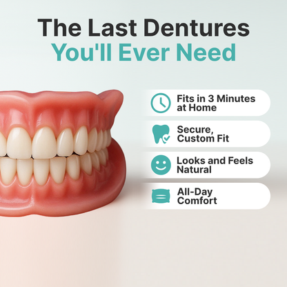 ✨ Ends Today: 70% OFF! SEAGRIL™? Custom-Fit Full Functional DenturesMake you more confident